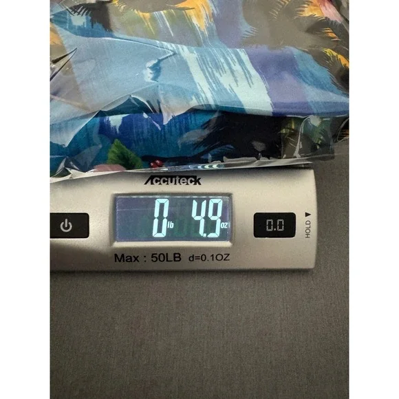 Pacific Legend Dress Women S Blue Tropical Sunset Floral Resortwear Vacation - Picture 10 of 10